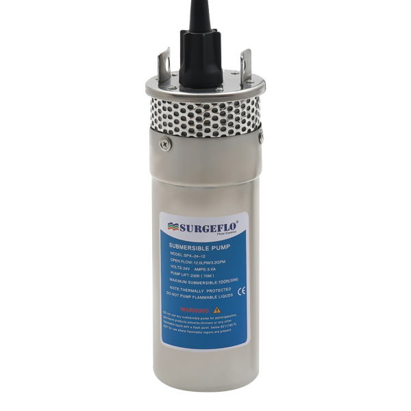 Diepwaterpomp 120W 12L/min Dompelpomp Max. 30 m, IP64 zandpomp Diepwaterpomp 120W 12L/min Dompelpomp Max. 30 m, IP64 zandpomp