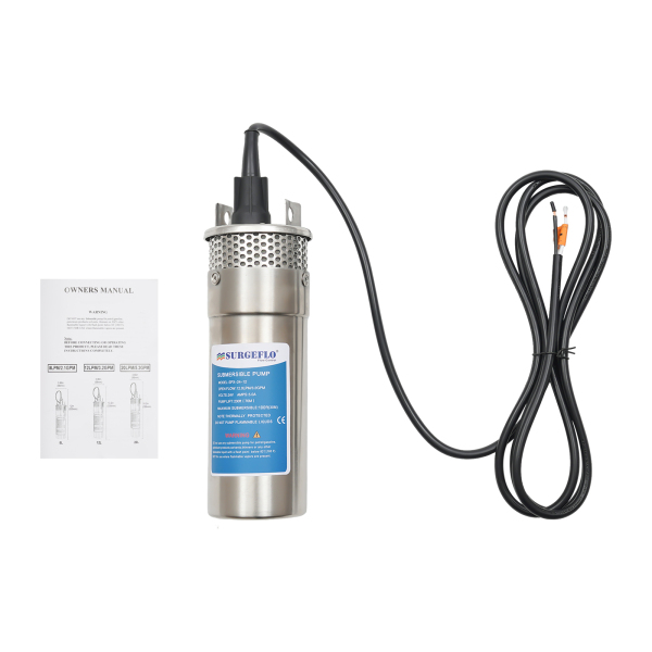 Diepwaterpomp 120W 12L/min Dompelpomp Max. 30 m, IP64 zandpomp