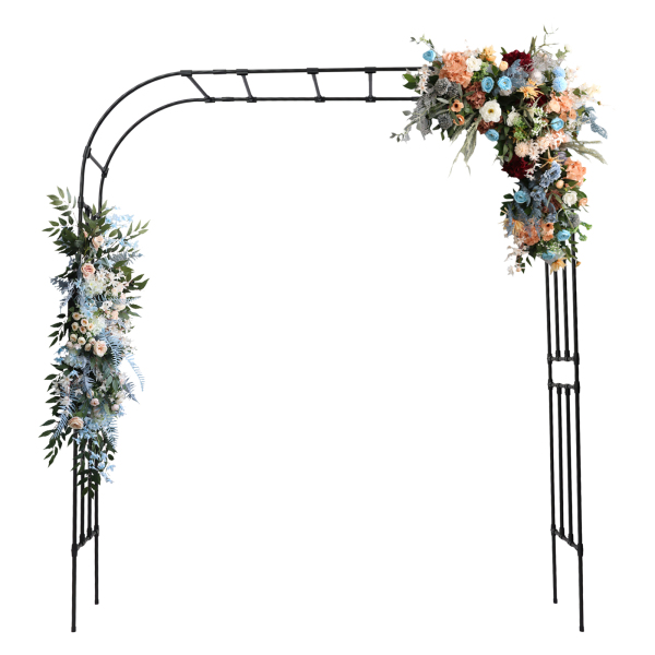 240x210x40cm Metalen boog, plantenklimboogrek, tuinboog voor boerderijen, tuinen