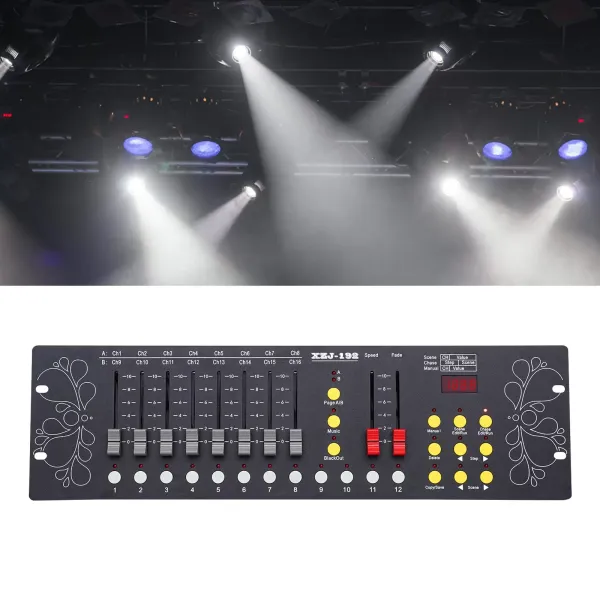 DMX-controller, DMX-console, Premium DMX-podiumverlichtingcontrollerprogramma, Easy Lighting Console