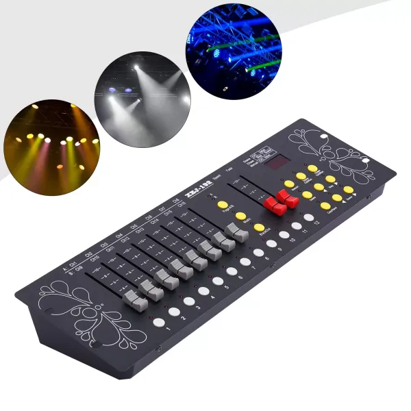 DMX-controller, DMX-console, Premium DMX-podiumverlichtingcontrollerprogramma, Easy Lighting Console