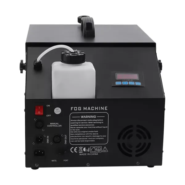 Laagliggende rookmachine DMX rookmachine podiumfogger 1200W met externe rookafdekking
