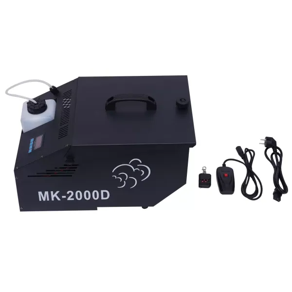 Laagliggende rookmachine DMX rookmachine podiumfogger 1200W met externe rookafdekking