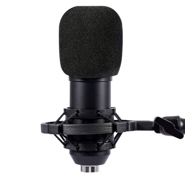 Podcastmicrofoon met stemwisselaar, studiocondensatormicrofoon voor zangopname, pc, TikTok, YouTube Podcastmicrofoon met stemwisselaar, studiocondensatormicrofoon voor zangopname, pc, TikTok, YouTube