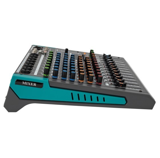 Professionele audiomixer, 8-kanaals audiomixer