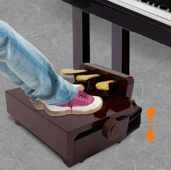 Pianopedaalverlenging, voor kinderen en studenten van 4 tot 12 jaar