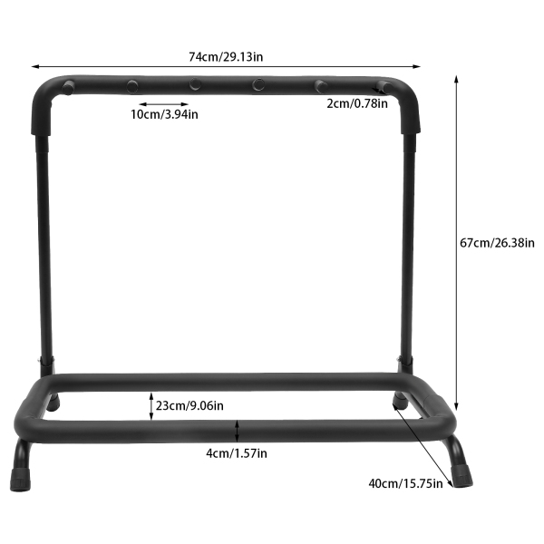 Gitaarstandaard Gitaarstandaard Basstandaard, Metalen standaard, Universele banjostandaard, 74*40*67cm, Zwart Gitaarstandaard Gitaarstandaard Basstandaard, Metalen standaard, Universele banjostandaard, 74*40*67cm, Zwart