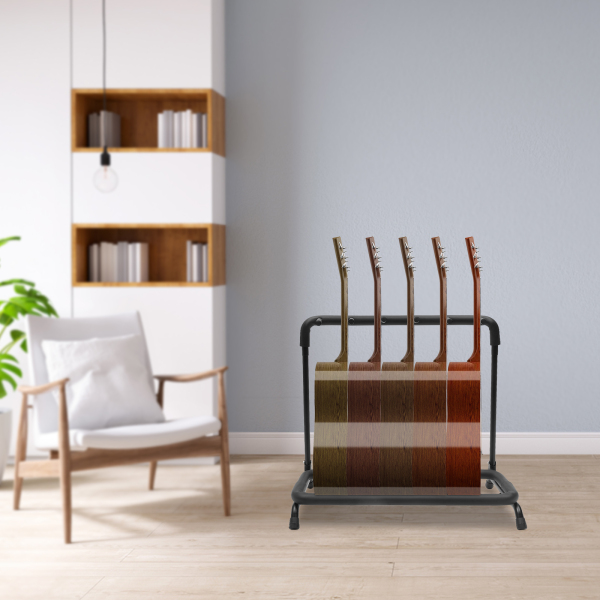 Gitaarstandaard Gitaarstandaard Basstandaard, Metalen standaard, Universele banjostandaard, 74*40*67cm, Zwart Gitaarstandaard Gitaarstandaard Basstandaard, Metalen standaard, Universele banjostandaard, 74*40*67cm, Zwart
