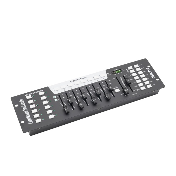 Professionele 192-kanaals DMX-controller voor podiumverlichting, slave-spotlight, DJ, club, feest