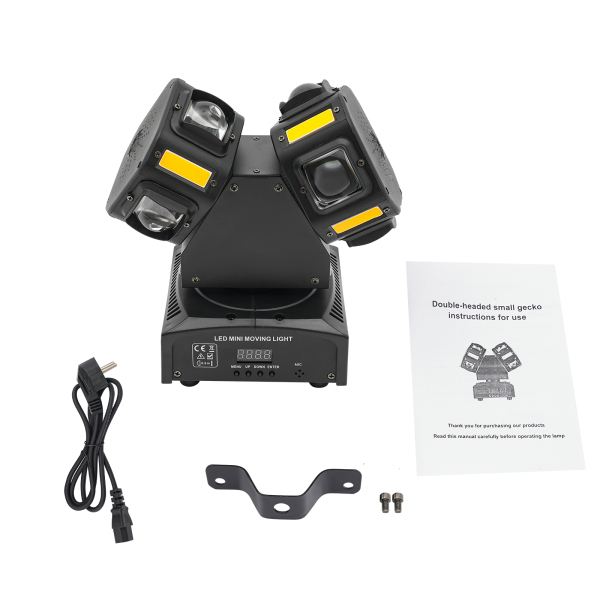 8*LED's Moving Head Light, Moving Head Dj Lights voor Party Concert Festival Show, Stage Lights