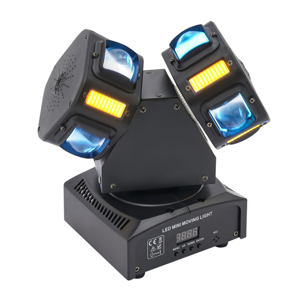 8*LED's Moving Head Light, Moving Head Dj Lights voor Party Concert Festival Show, Stage Lights