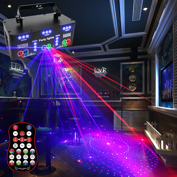 21 Eye Laser Podiumlicht DJ-projector Disco Podiumverlichting Lichteffecten DMX-effecten Spotlight Feestbar Verjaardagsbar Disco Podiumkunstenbar