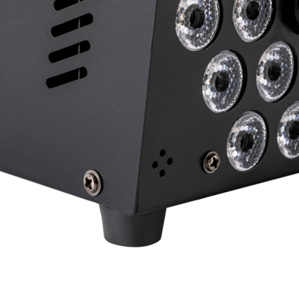 CNCEST Verbeterde mistmachine met verlichting 18 LED, draagbare rookmachine 500 W met 13 kleuren lichteffect en afstandsbediening, buitenmist Automotive voor feesten CNCEST Verbeterde mistmachine met verlichting 18 LED, draagbare rookmachine 500 W met 13 kleuren lichteffect en afstandsbediening, buitenmist Automotive voor feesten