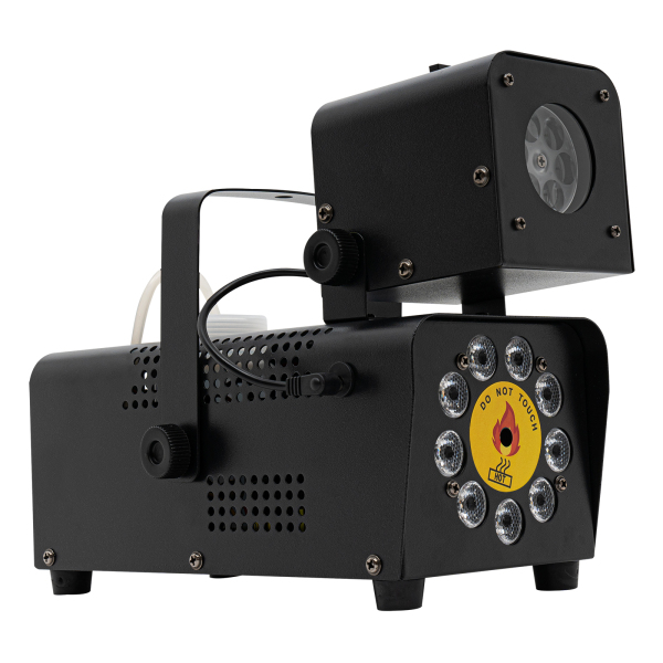9 LED-rookmachine + patroonlicht 10 * 5 * 8,3 inch Geschikt voor het creëren van goede podiumeffecten en unieke optredens tijdens festivalsfeesten