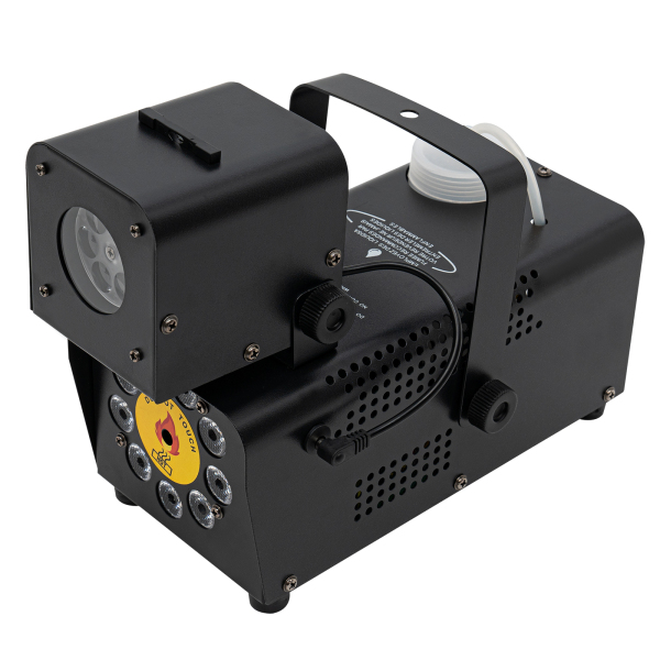 9 LED-rookmachine + patroonlicht 10 * 5 * 8,3 inch Geschikt voor het creëren van goede podiumeffecten en unieke optredens tijdens festivalsfeesten