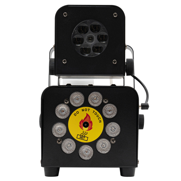 9 LED-rookmachine + patroonlicht 10 * 5 * 8,3 inch Geschikt voor het creëren van goede podiumeffecten en unieke optredens tijdens festivalsfeesten