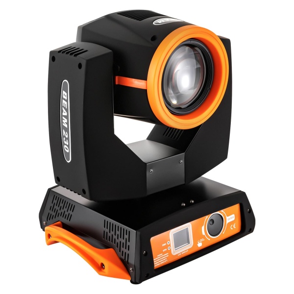 7R 230 W bewegende hoofdspot, 14 LED-kleuren, bewegend hoofdlicht, geluidsregeling voor kerk, bruiloft, discofeest
