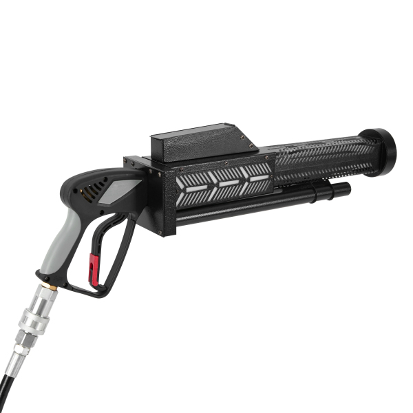 CO2-kolomspistool met blauwe LED (zonder batterij) - Euro Tip