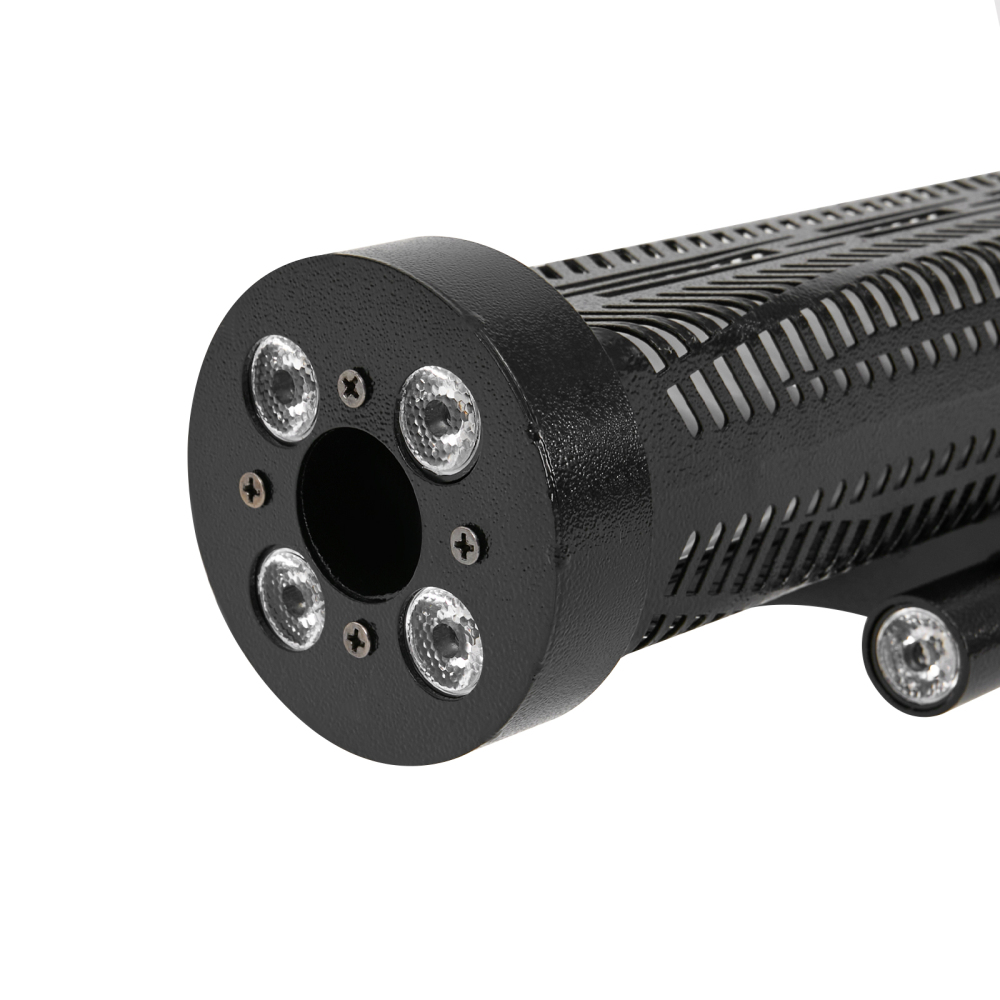 CO2-kolomspistool met blauwe LED (zonder batterij) - Euro Tip