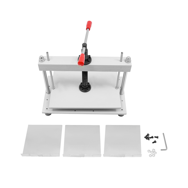 Handmatige papierpersmachine, vlakke papierpersmachine, papiervlakmachine voor het vlakmaken van verschillende soorten bestanden binnen het formaat A4-papier