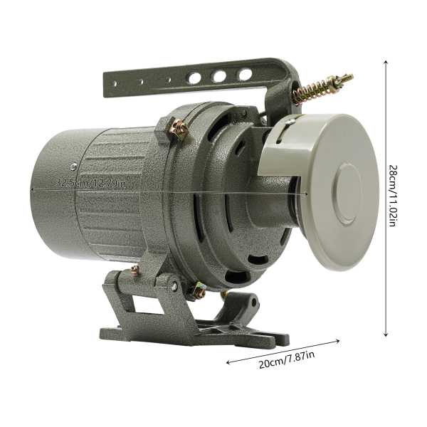 Elektrische naaimachinemotor, koppelingsmotor voor industriële naaimachines, naaimachinemotor